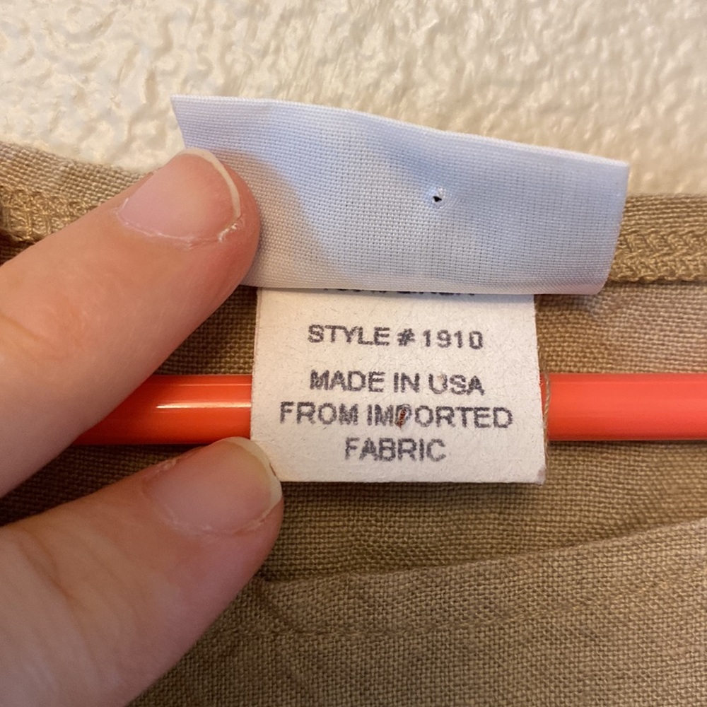 Habitat clothes to live in 100% linen top - Picture 6 of 8